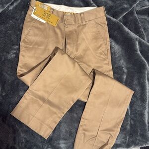 Class Club, boys size 10, khaki pants, stain resistant, non-iron pants, NWT